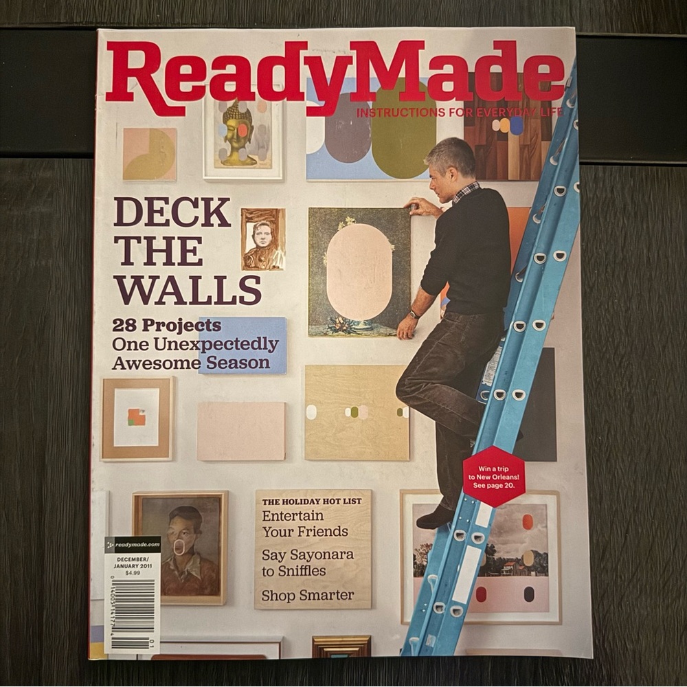 ReadyMade Magazine December/ January 2011